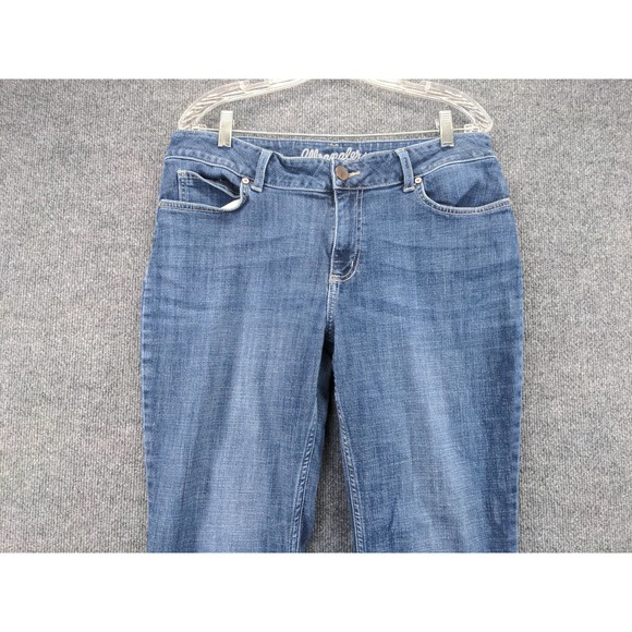 Mens Wrangler Boot Cut Jeans Size 15/32 Blue Denim 17W 30.5 Inseam - Picture 6 of 11